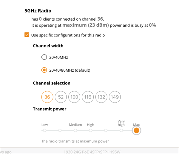 Static Power Level